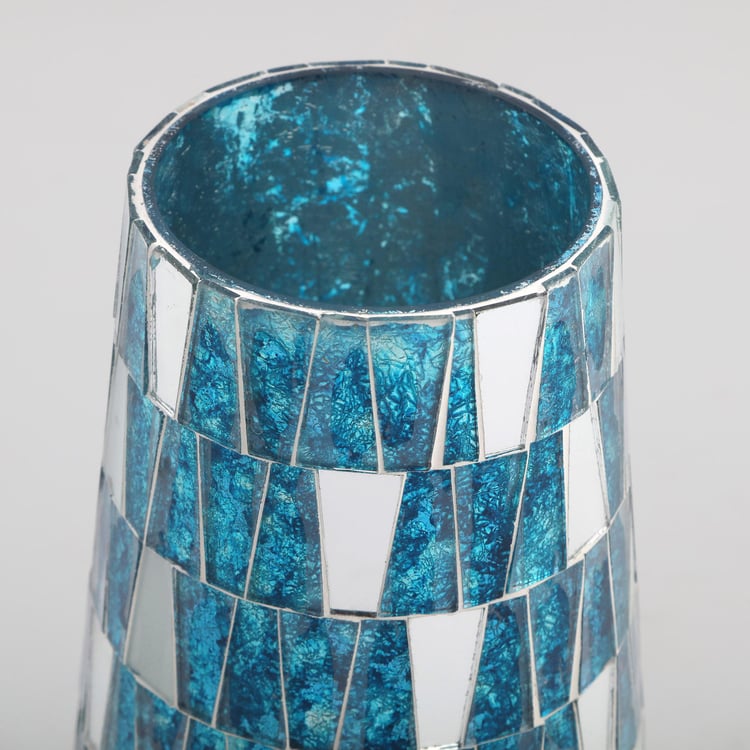 Mabel Decor Glass Mosaic Vase