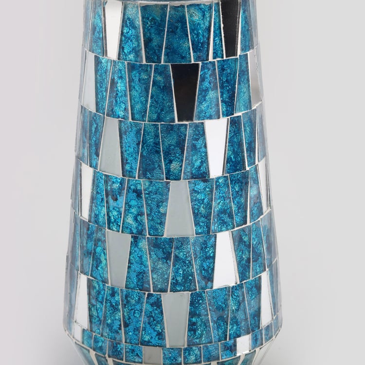 Mabel Decor Glass Mosaic Vase