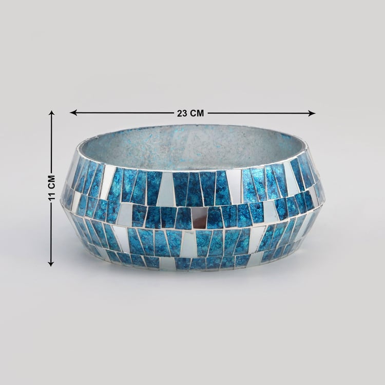 Mabel Decor Glass Mosaic Patterned Decorative Bowl