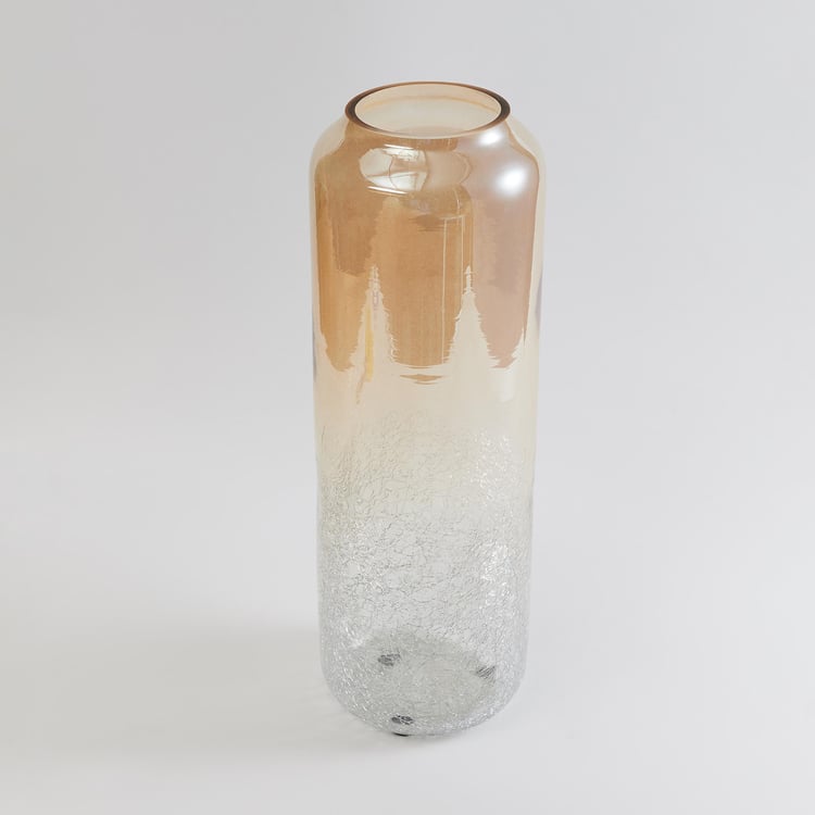 Austin Glass Crackled Vase