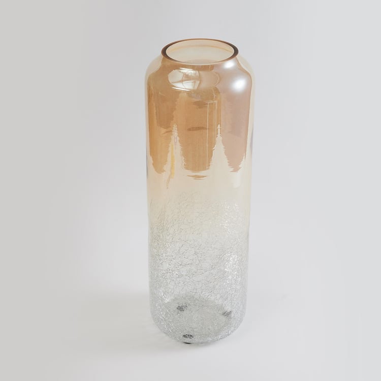 Austin Glass Crackled Vase