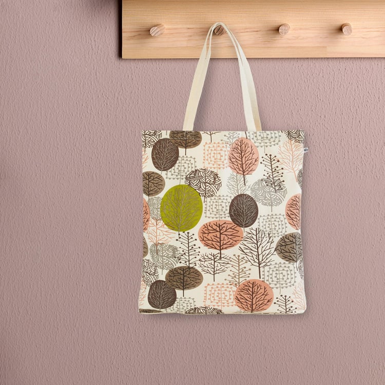 Garnet Printed Tote Bag