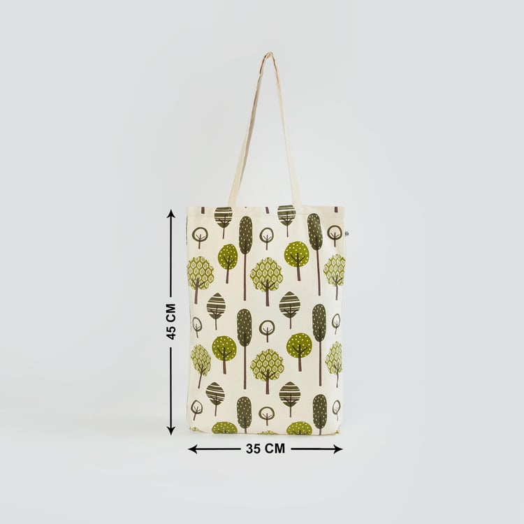 Garnet Printed Tote Bag