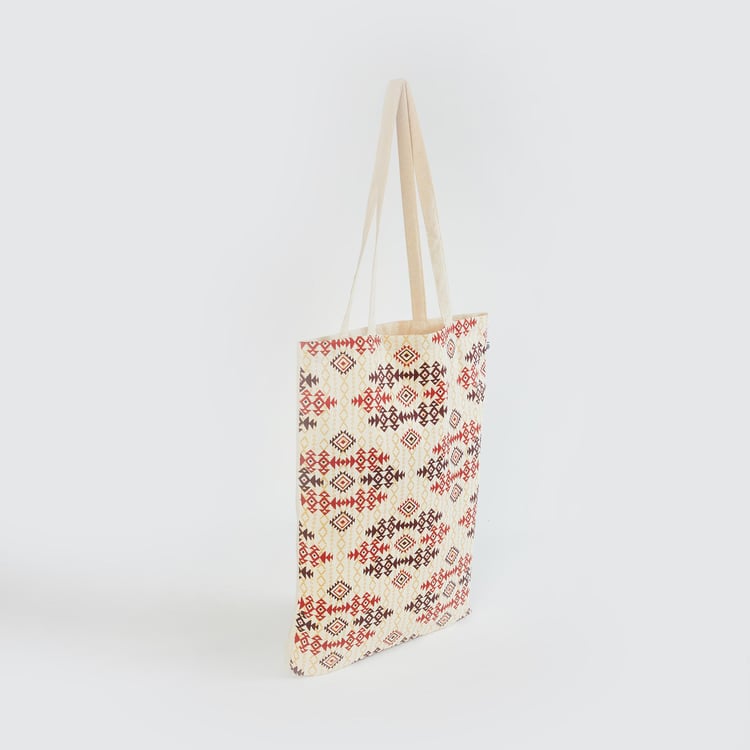 Garnet Printed Tote Bag