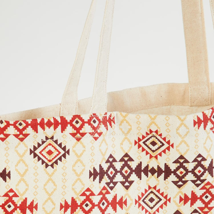 Garnet Printed Tote Bag