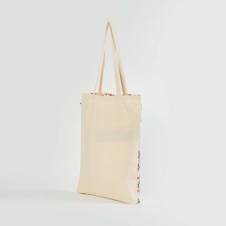 Garnet Printed Tote Bag