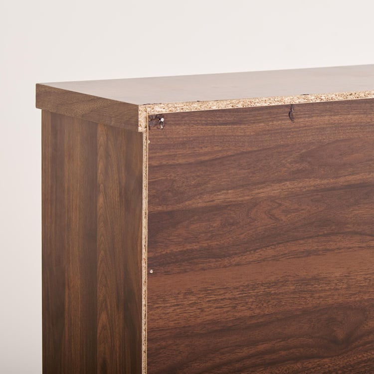 (Refurbished) Lewis 9 Pairs Shoe Cabinet - Brown