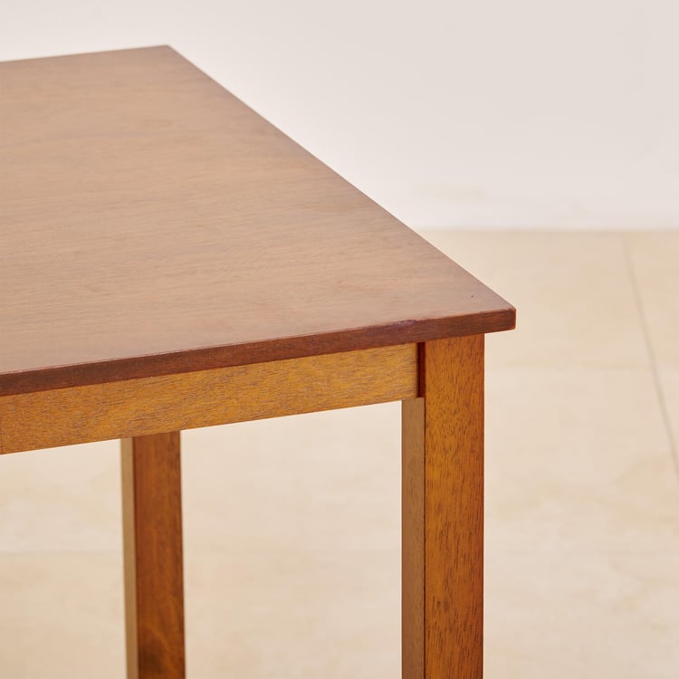 (Refurbished) Quadro 4-Seater Dining Table - Brown