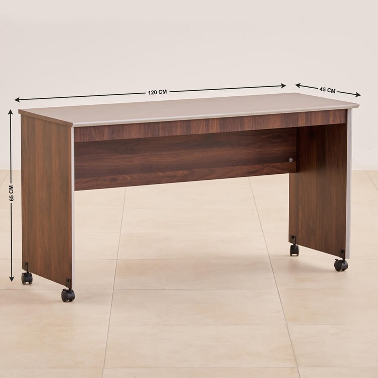 Buy (Refurbished) Lewis Study Desk - Brown from Home Centre at just INR ...