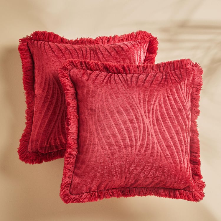 Calamus Set of 2 Cushion Covers - 40x40cm