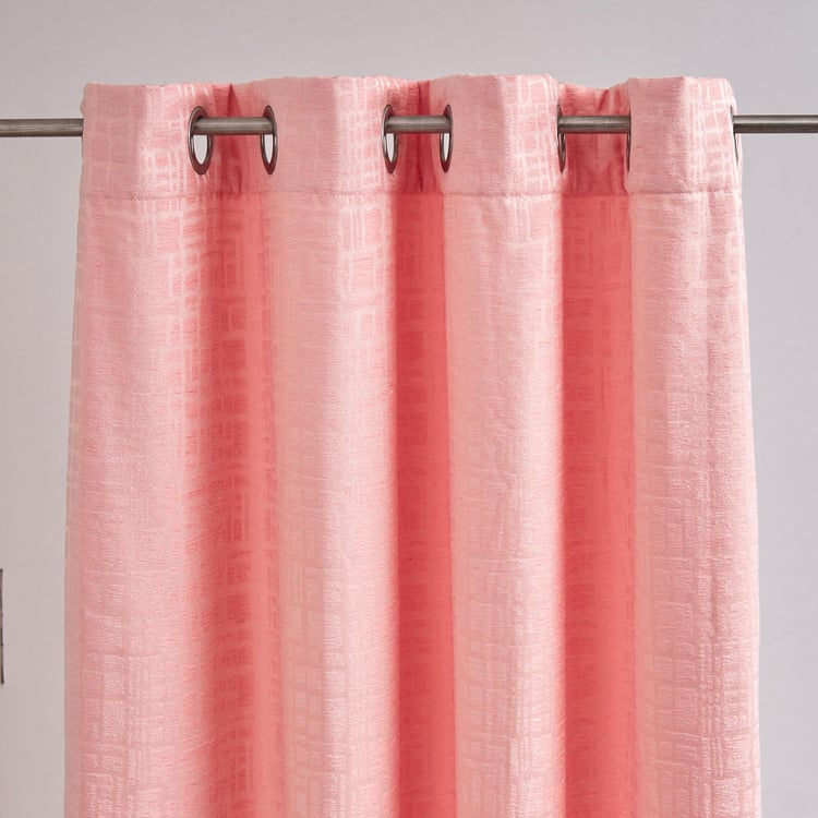 Calamus Jacquard Room Darkening Door Curtain