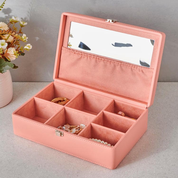 Orion Emma Faux Leather Jewellery Box