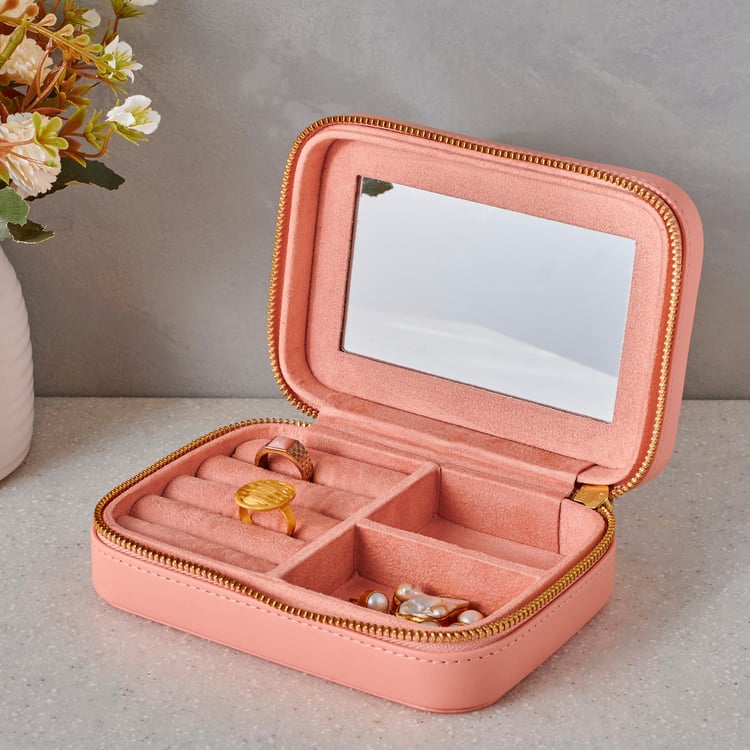 Orion Emma Faux Leather Jewellery Box