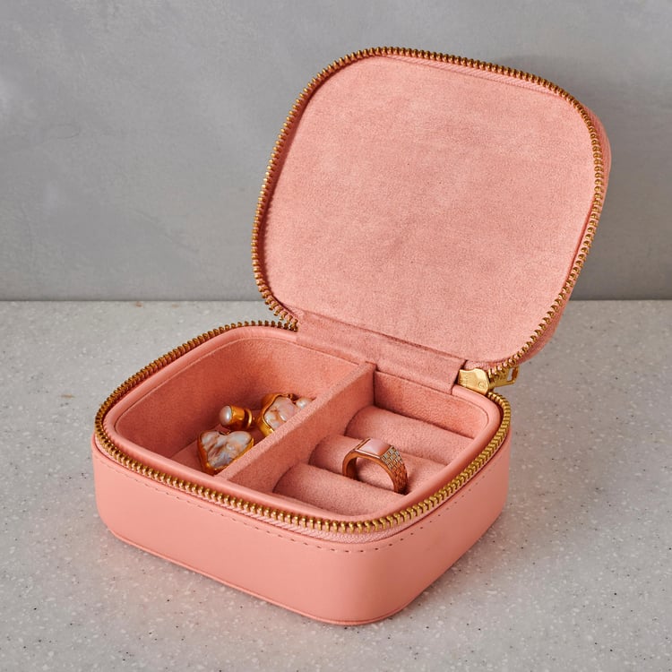 Orion Emma Faux Leather Travel Jewellery Box