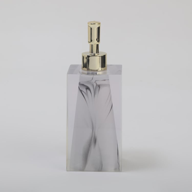 Aubree Polyresin Printed Soap Dispenser - 150ml