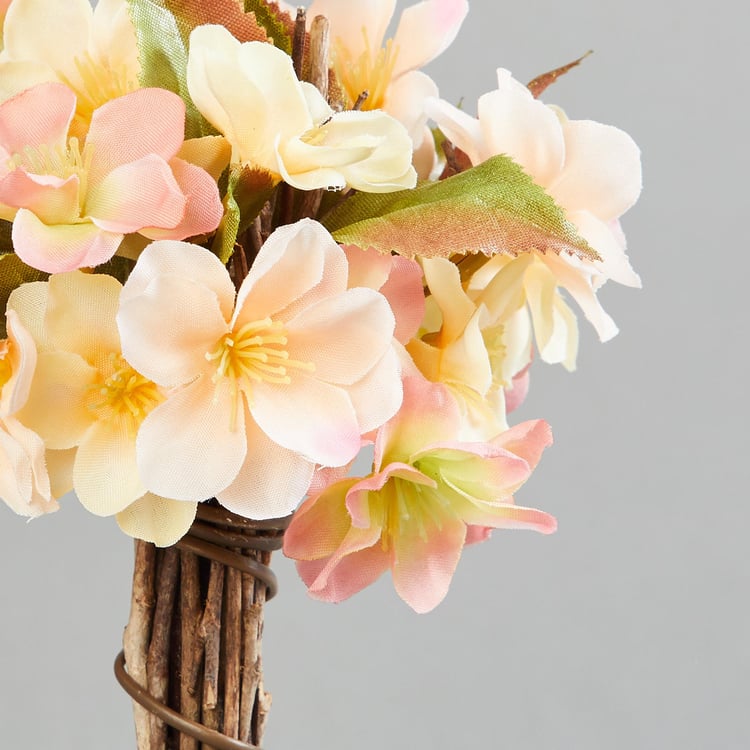 Gardenia Artificial Apple Blossom Tree in Paper Pot