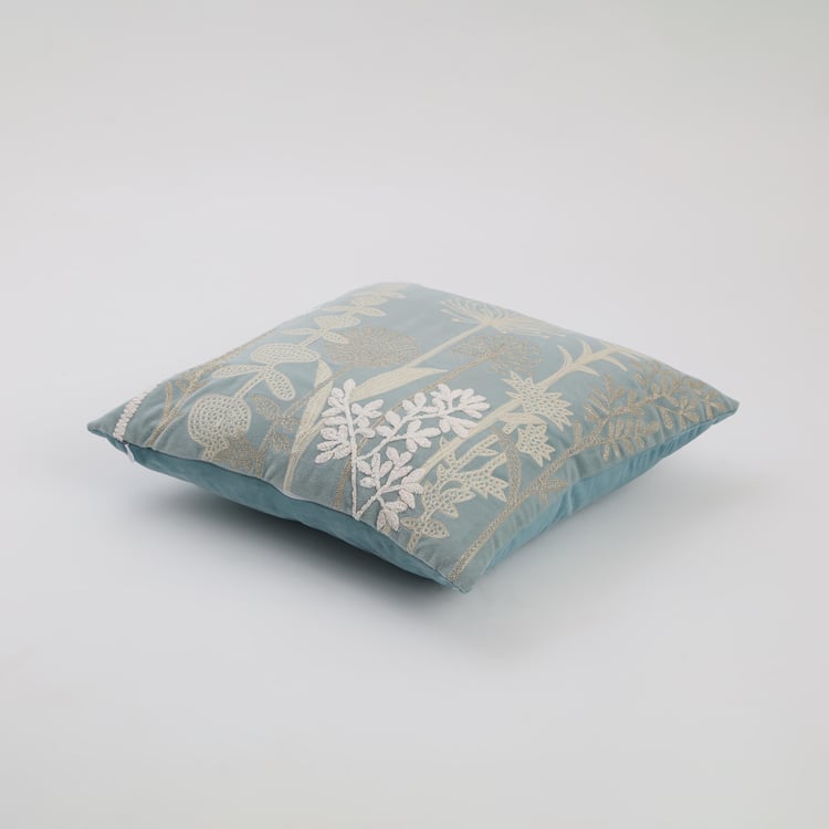 Endura Embroidered Cushion Cover - 40x40cm