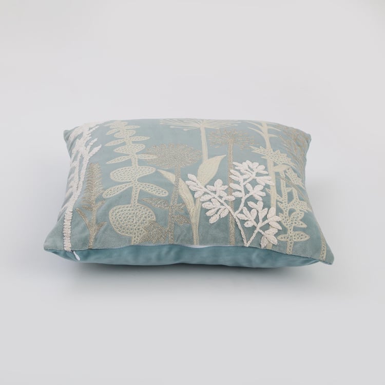 Endura Embroidered Cushion Cover - 40x40cm