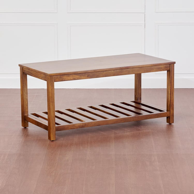 Adana Mango Wood Coffee Table - Brown