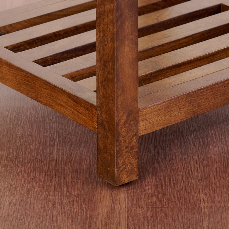 Adana Mango Wood End Table - Brown