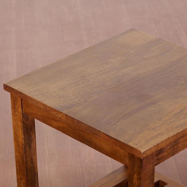 Adana Mango Wood End Table - Brown