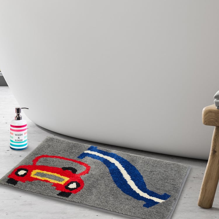 Slate Kids Anti-Slip Bath Mat - 60x40cm