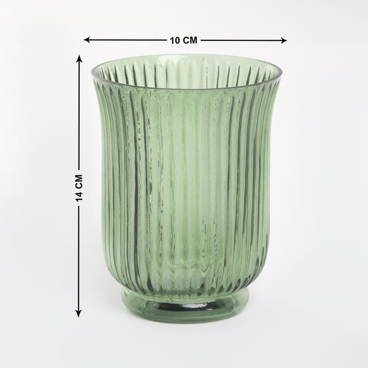 Brian Glass Hurricane Candle Holder