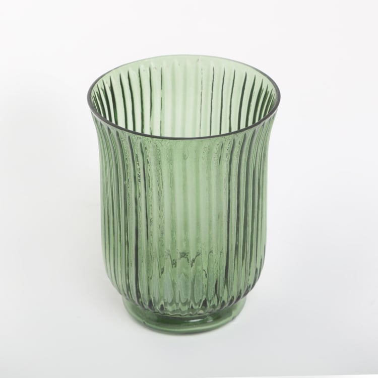 Brian Glass Hurricane Candle Holder