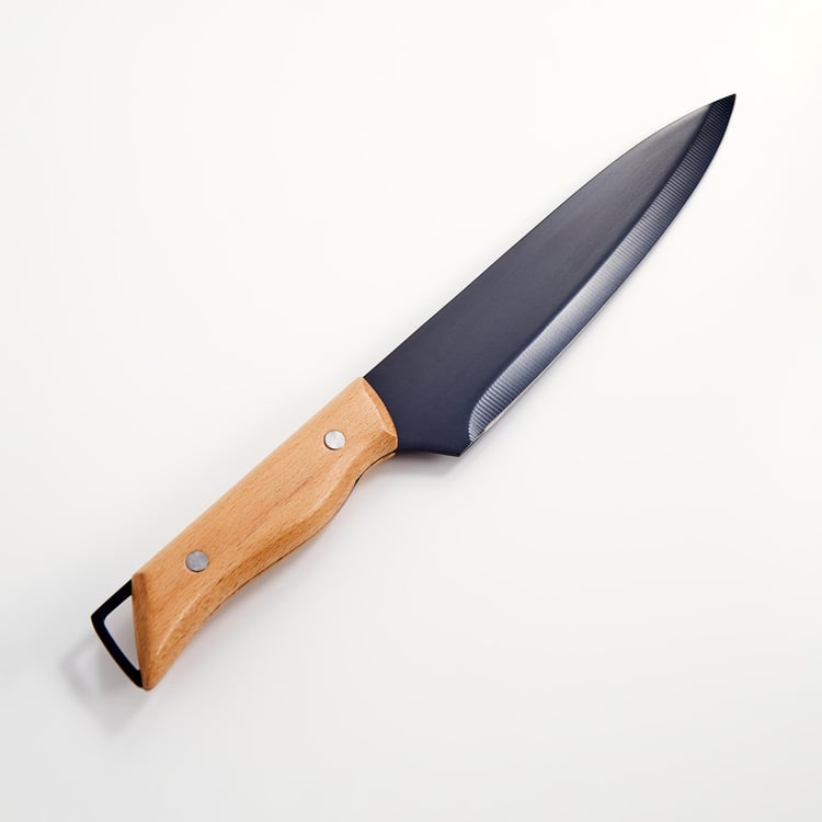 Chef Special Stainless Steel Knife with Wooden Handle