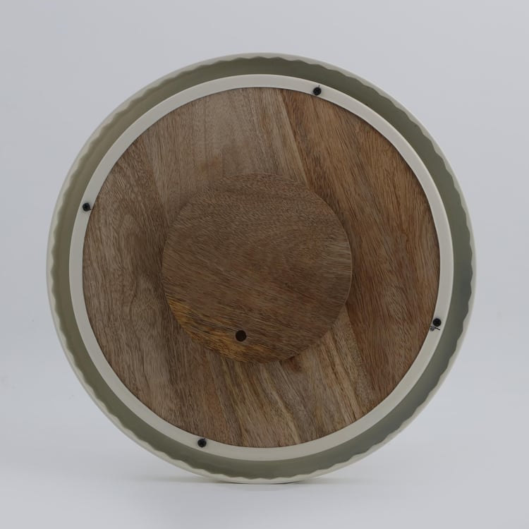 Mirage Mango Wood and Iron Lazy Susan