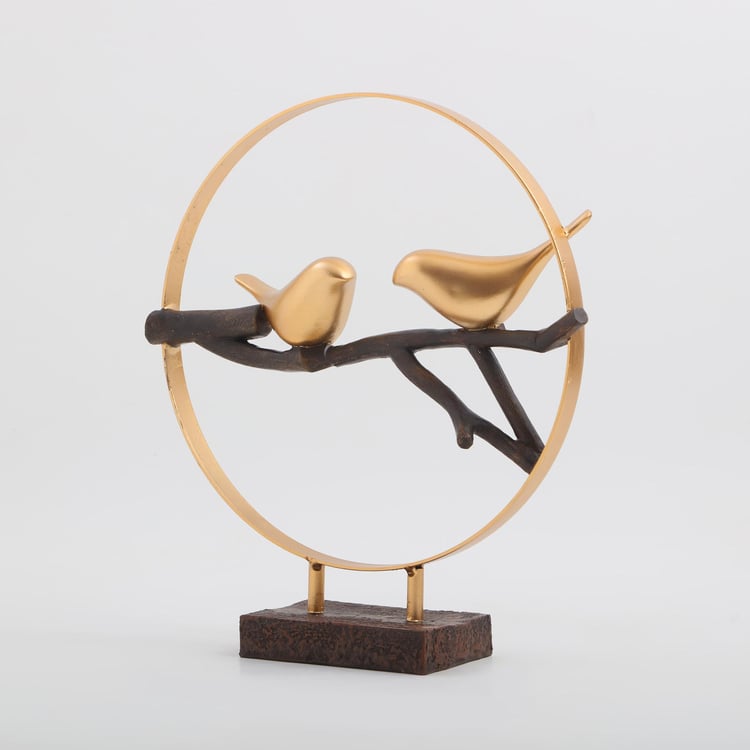 Corsica Daiko Polyresin Bird Figurine