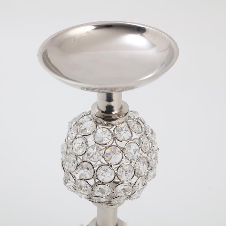 Corsica Tasta Metal and Glass Candle Holder