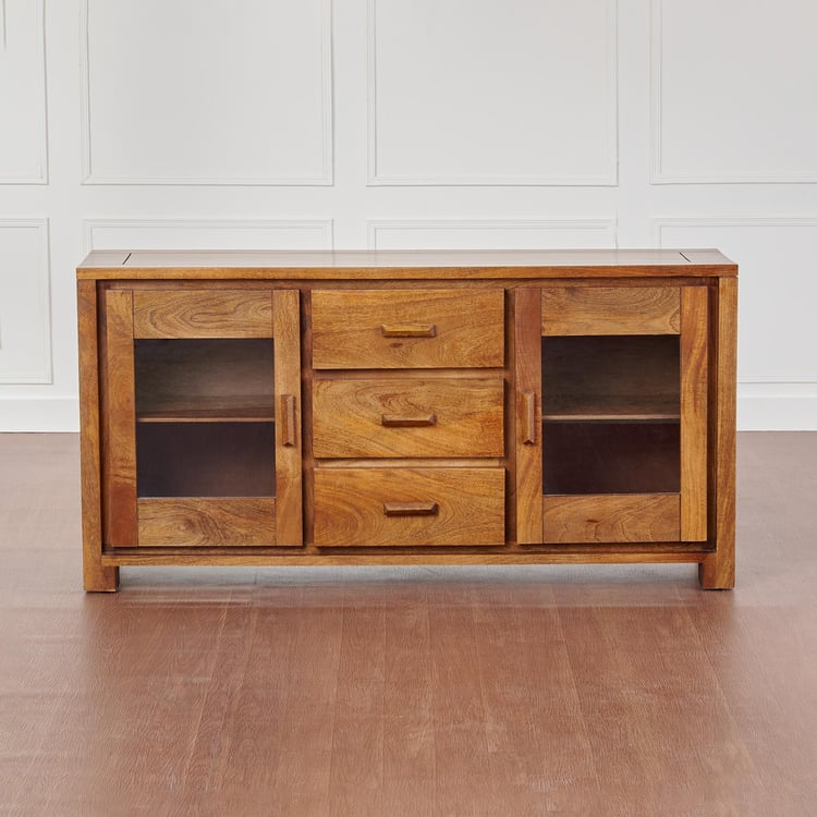 Adana Mango Wood Sideboard - Brown