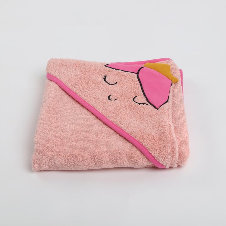 Slate Kids Cotton Princess Hooded Bath Towel - 84x84cm