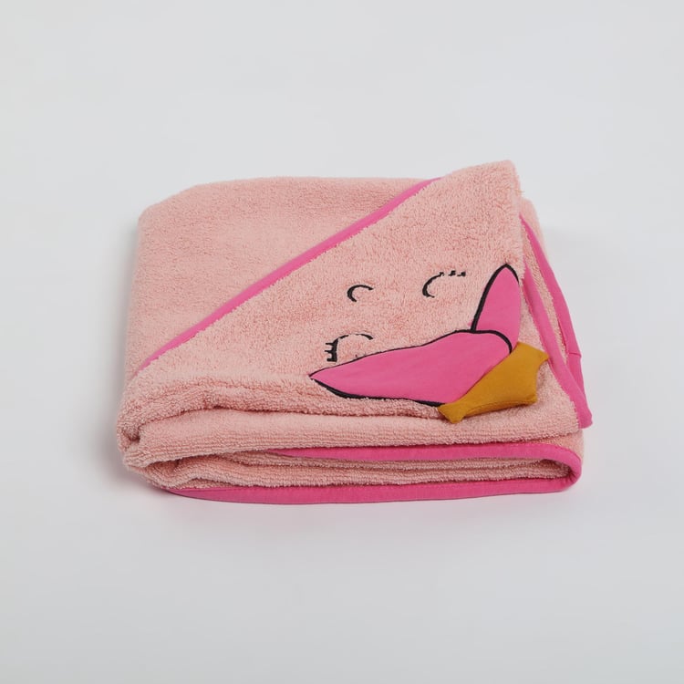 Slate Kids Cotton Princess Hooded Bath Towel - 84x84cm