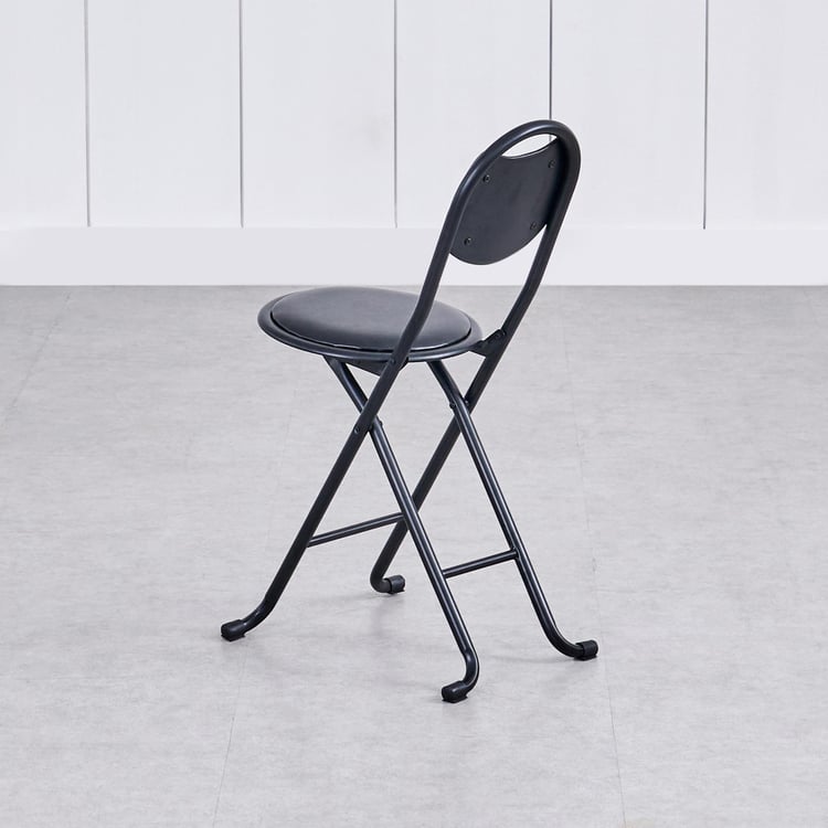 Cindy Metal Folding Chair - Black