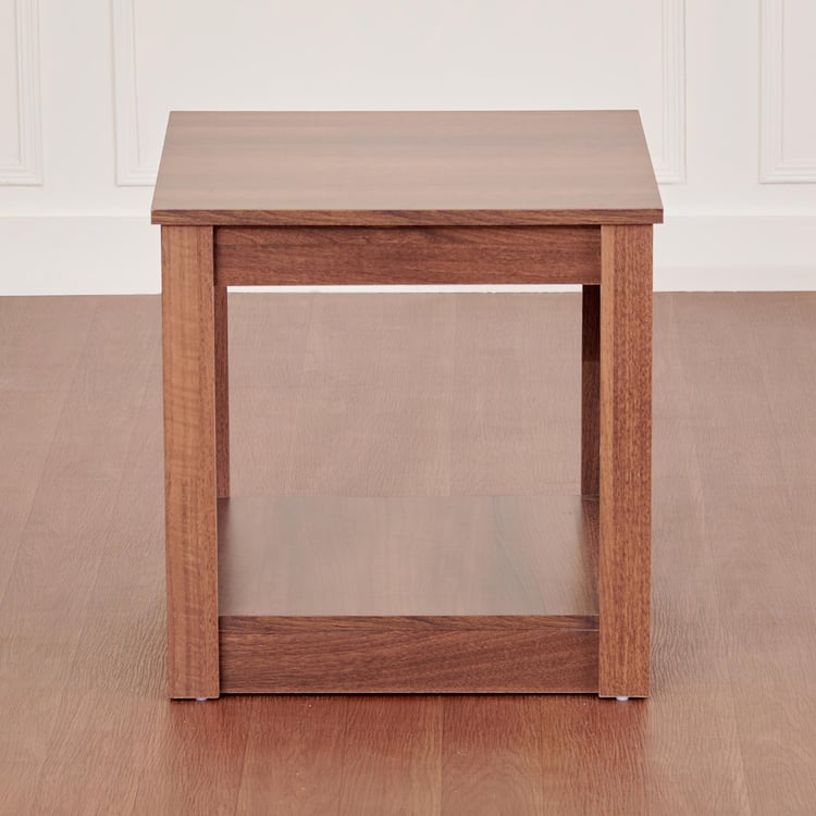 Leon End Table - Brown