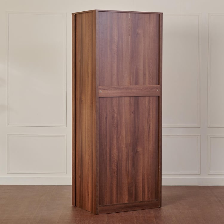 Leon 2-Door Wardrobe - Brown