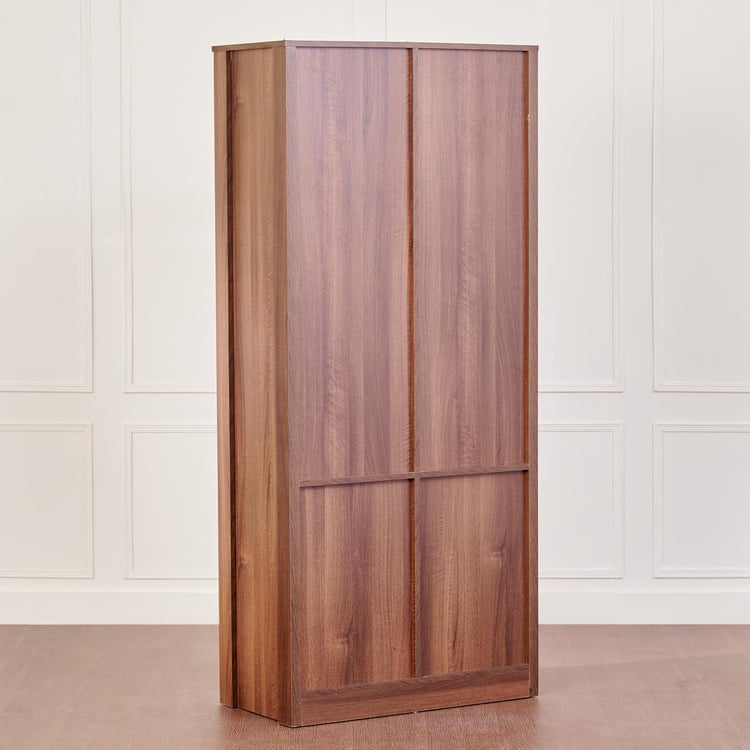 Leon 2-Door Book Cabinet - Brown