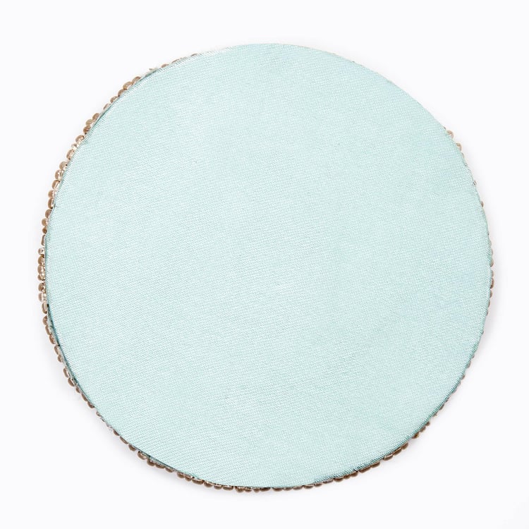 Hello Spring Set of 4 Glass Beaded Coasters