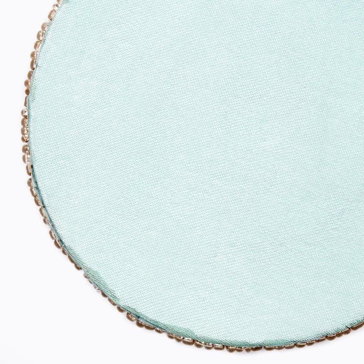 Hello Spring Set of 4 Glass Beaded Coasters