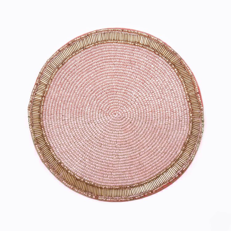 Hello Spring Glass Beaded Trivet