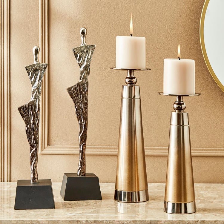 Eternity Vogue Aluminium Pillar Candle Holder