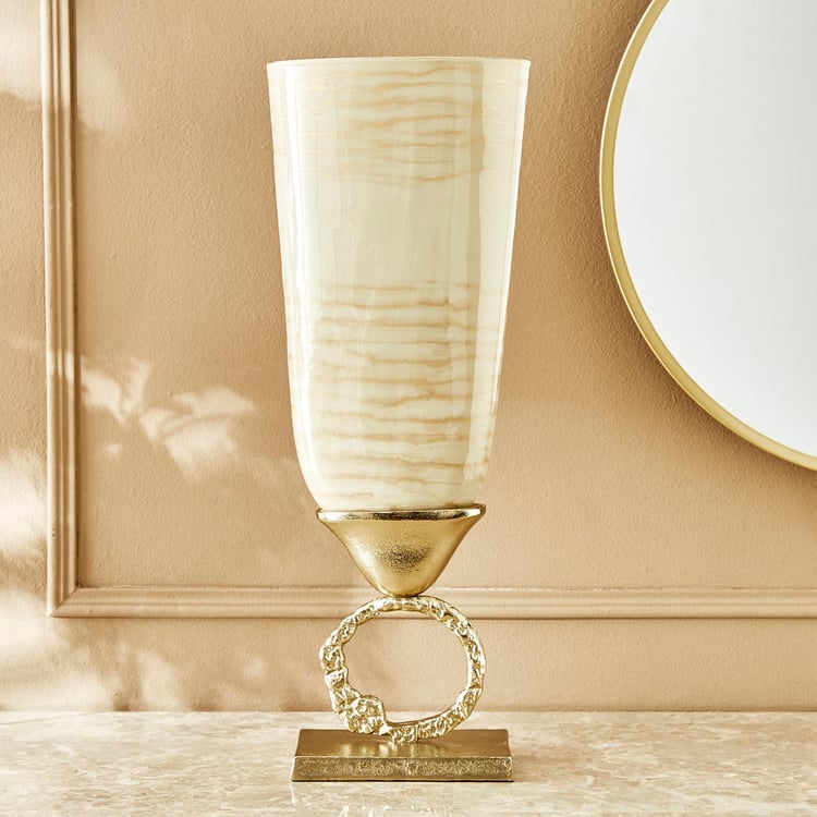 Eternity Vogue Glass Vase with Ring Base