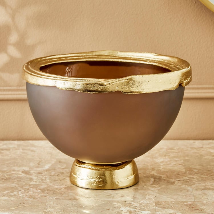 Eternity Vogue Glass Decorative Bowl