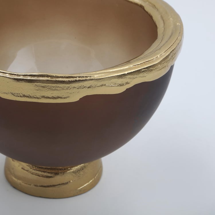 Eternity Vogue Glass Decorative Bowl