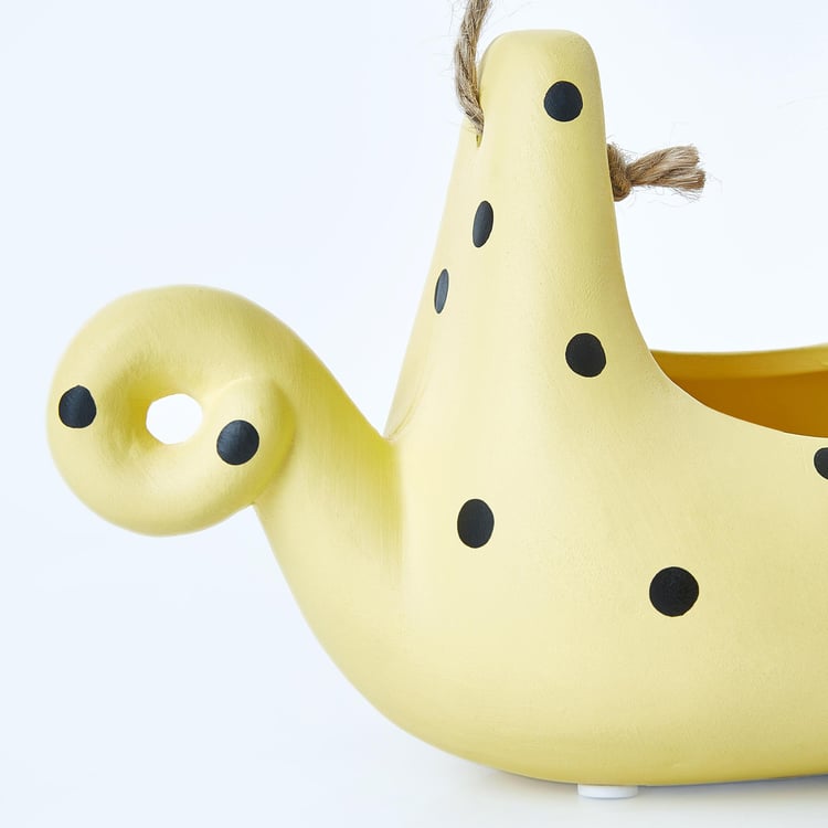 Corsica Ceramic Hanging Cat Planter