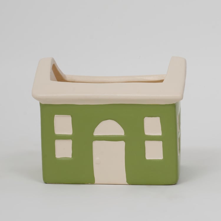 Corsica Malta Ceramic House Planter