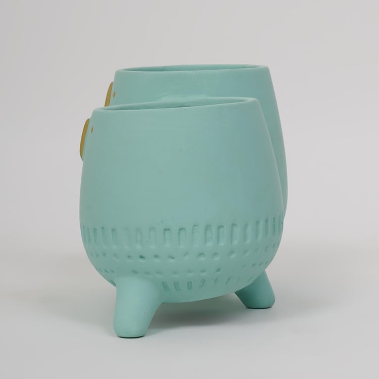 Hello Spring Ceramic Face Planter