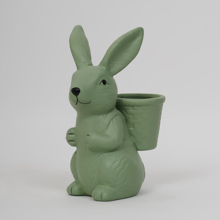 Gloria Ceramic Rabbit Planter
